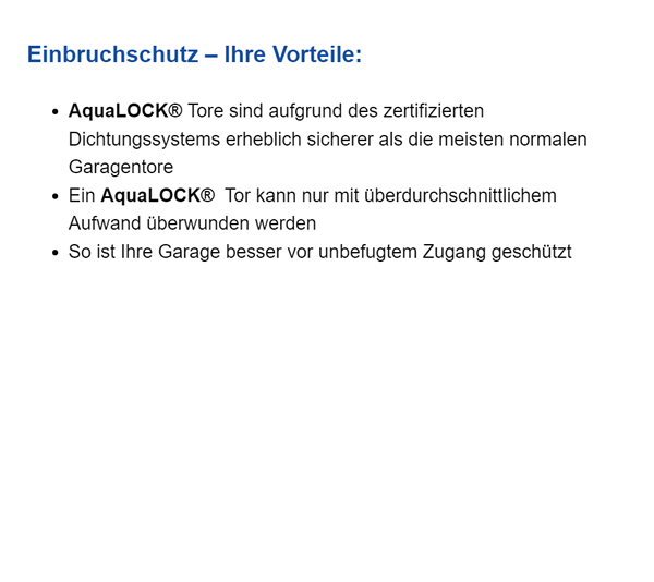 Einbruchschutz Aqualock für  Heidelberg