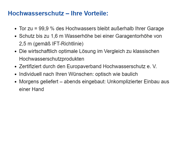 Hochwasserschutz in  Baden-Württemberg