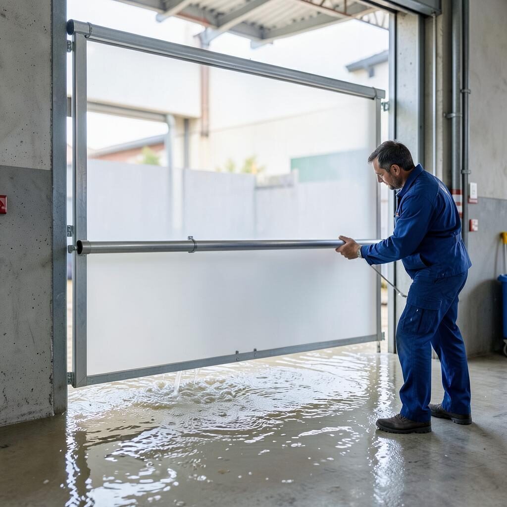 Hochwasserschutz für Türen – Rößler Industrietore GmbH