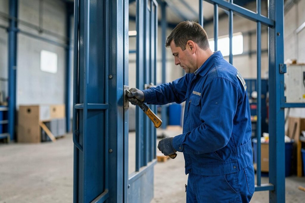 Montage und Wartung Ihrer hochwasserbeständigen Tore – Rößler Industrietore GmbH