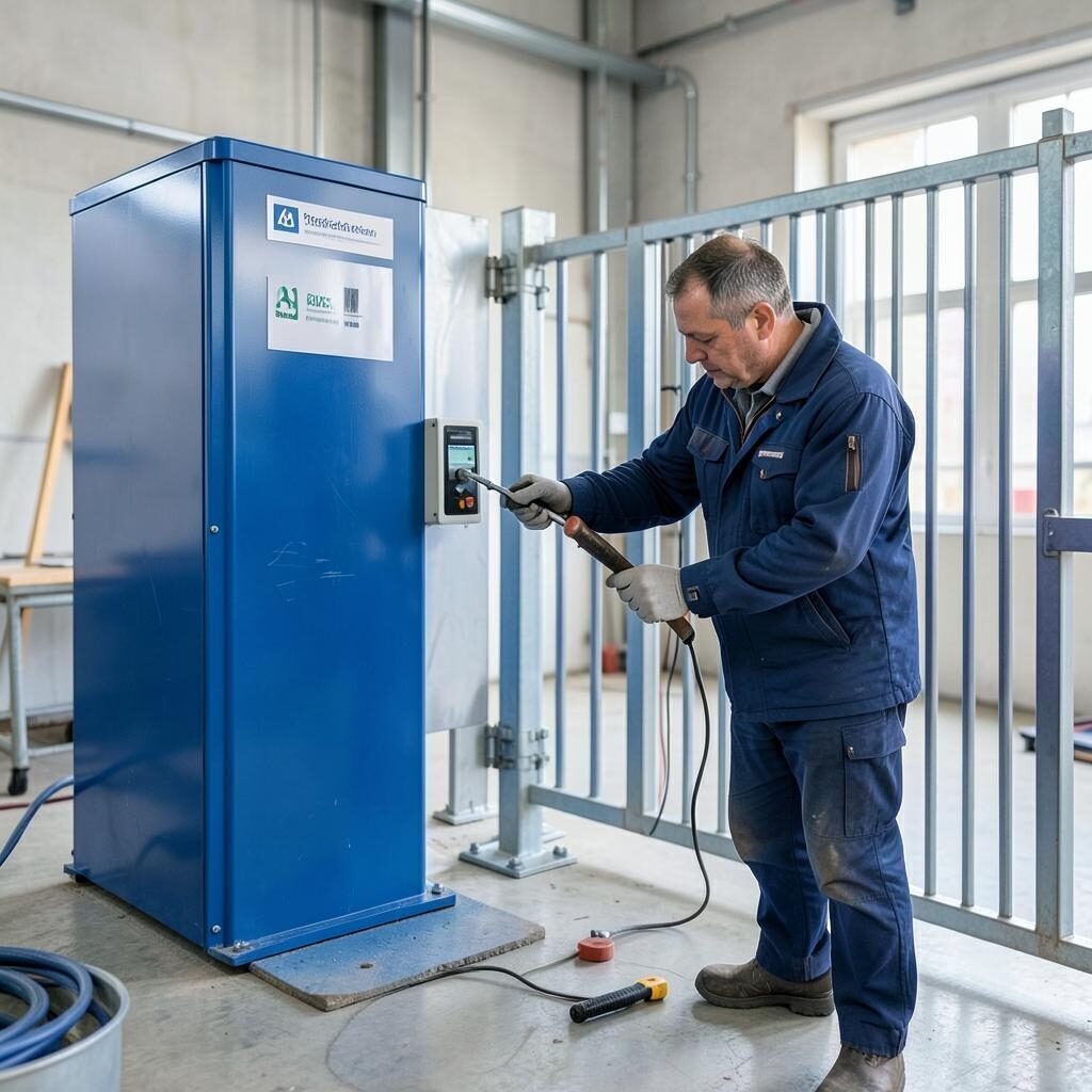 Wartung für mobile und fest installierte Schutztore im Gebäude – Rößler Industrietore GmbH